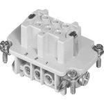 Ženski umetak Heavy|mate® C146 C146 10B006 002 1 Amphenol ukupan broj polova: 6 + PE 1 kom.