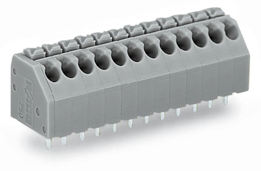 WAGO Opružni blok s stezaljkama 1.50 mm broj polova 15 narančaste boje 80 komada slika