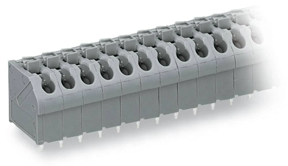 WAGO Opružni blok s stezaljkama 1.00 mm broj polova 8 narančaste boje 100 komada slika