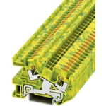Push-In instalacijska stezaljka sa zaštitnim vodičem PTI PTI 4-PE Phoenix Contact zeleno-žute boje, sadržaj: 1 kom.
