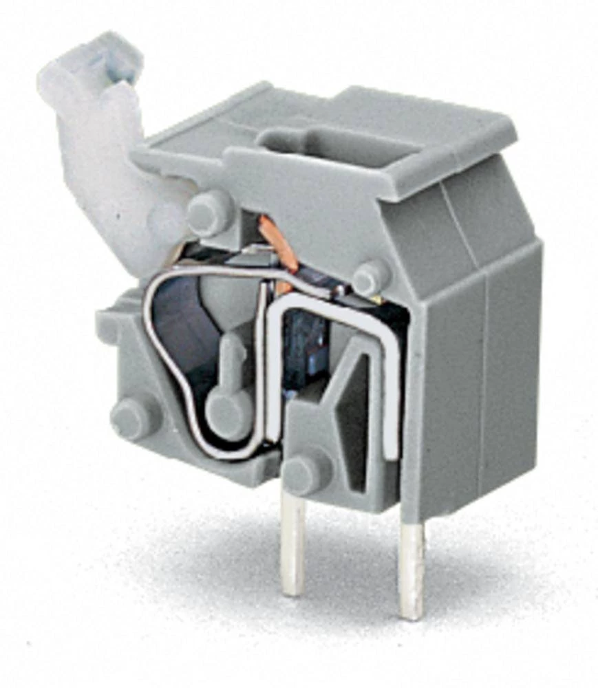 WAGO Opružni blok s stezaljkama 2.50 mm broj polova 1 sive boje 300 komada slika