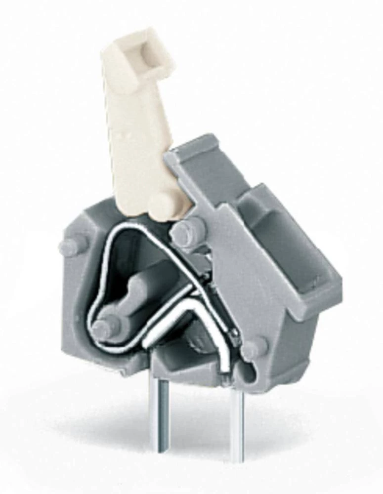 WAGO Opružni blok s stezaljkama 2.50 mm broj polova 1 sive boje 600 komada slika