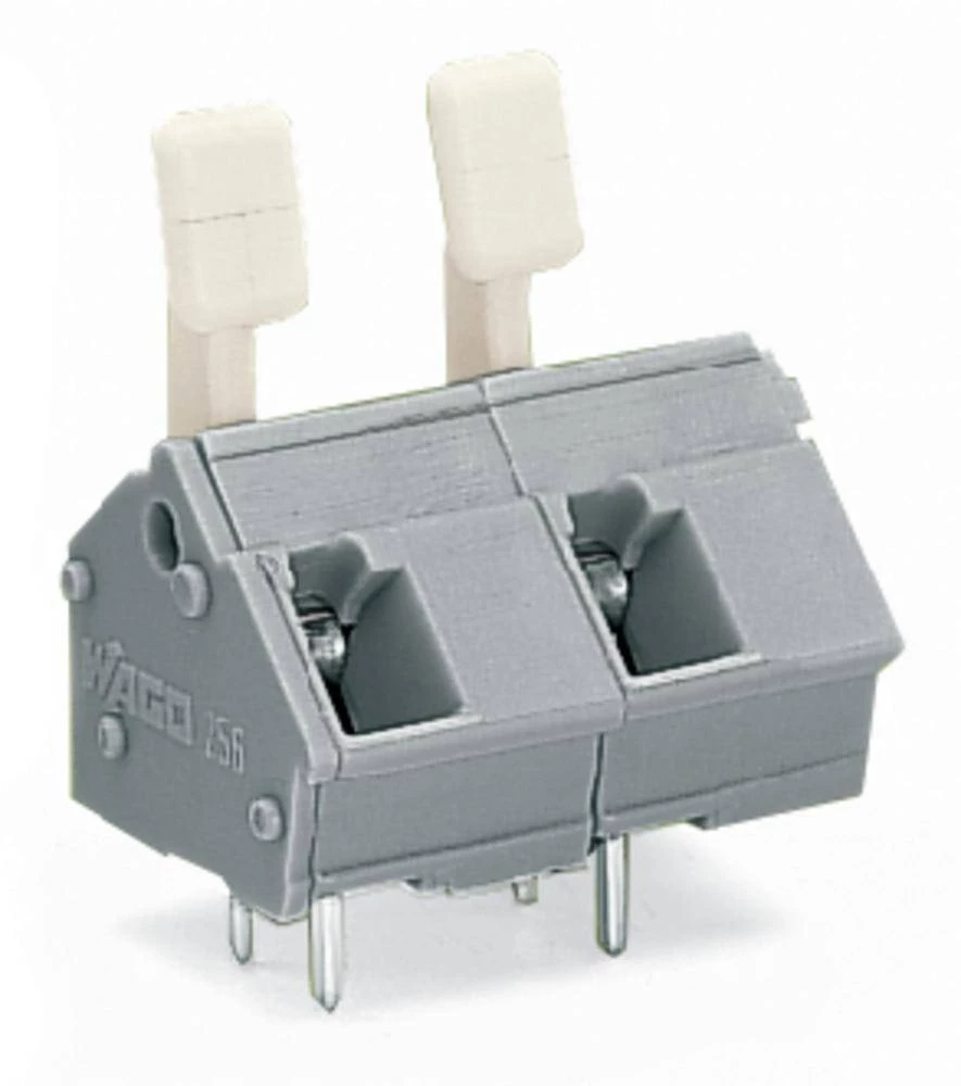 WAGO Opružni blok s stezaljkama 2.50 mm broj polova 2 svijetlo-sive boje 200 komada slika