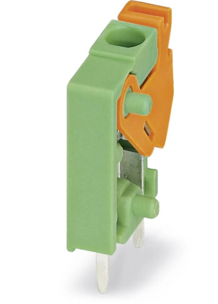Opružna blok stezaljka 1.00 mm broj polova: 1 FFKDS / V 3,81 Phoenix Contact zelene boje 100 kom. slika