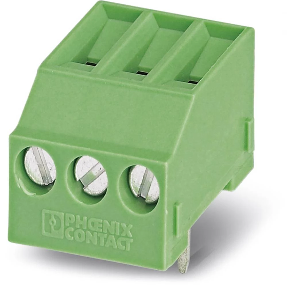 Vijčana blok stezaljka 2.50 mm broj polova: 3 MKDSFW 3/ 3 Phoenix Contact zelene boje 50 kom. slika