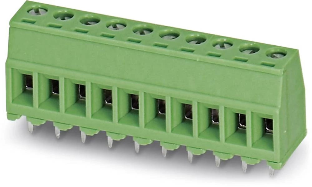 Vijčana blok stezaljka 1.50 mm broj polova: 2 MKDSD 1,5/ 2-3,81 Phoenix Contact zelene boje 50 kom. slika