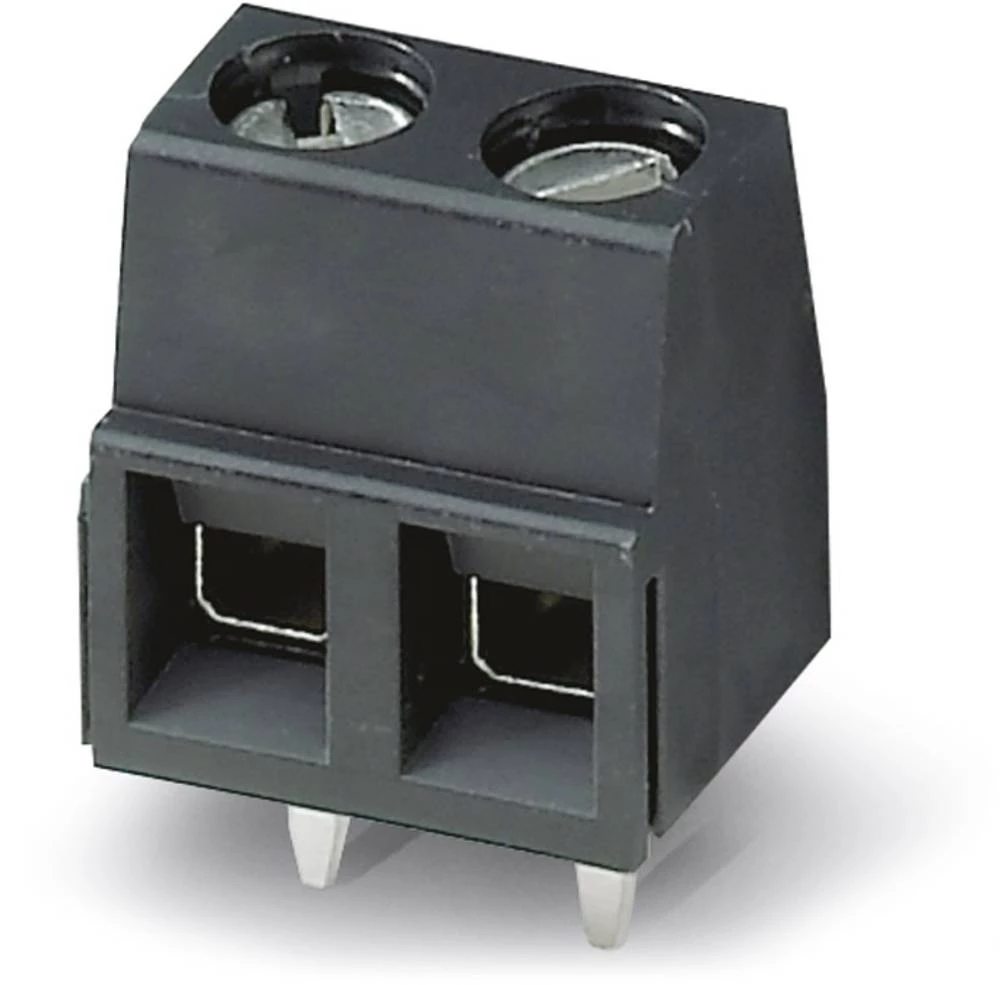 Vijčana blok stezaljka 1.50 mm broj polova: 3 MKDSN 1,5/ 3-5,08 HT BK Phoenix Contact crne boje 50 kom. slika