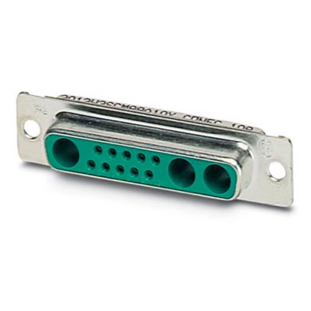 D-SUB letva sa ženskim kontaktima 180 ° broj polova: 10 lemna čaša Phoenix Contact VS-25-BU-DSUB-3P-10S 10 kom. slika