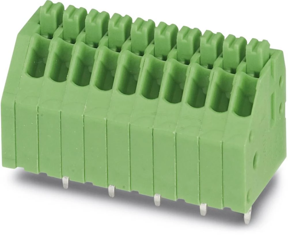 Opružna blok stezaljka 0.50 mm broj polova: 3 PTSA 0,5/ 3-2,5-Z Phoenix Contact zelene boje 250 kom. slika