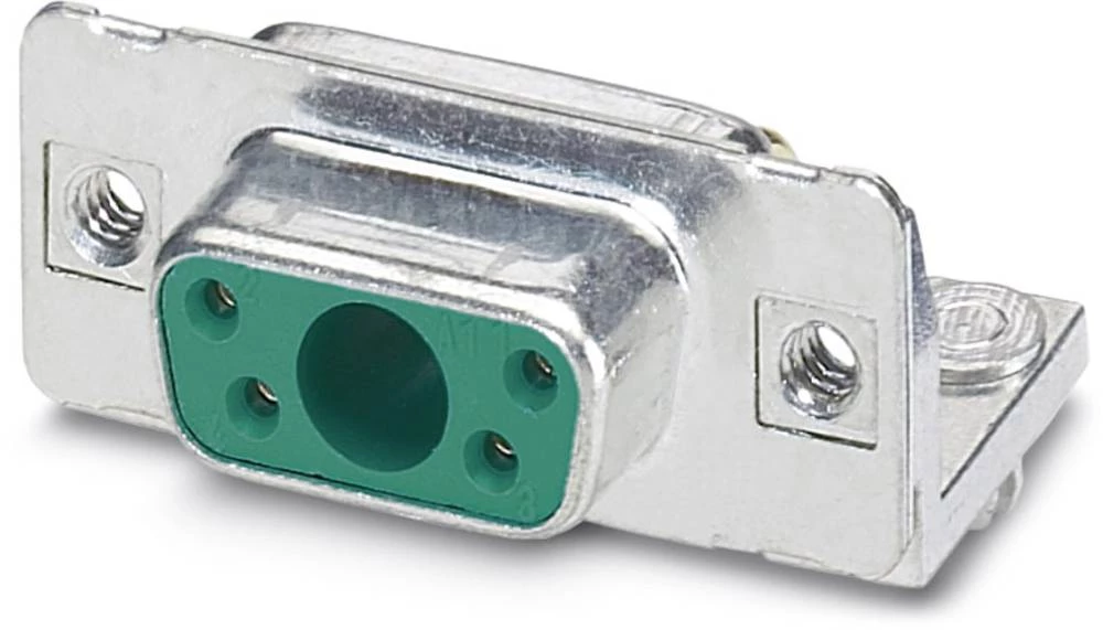 D-SUB letva sa ženskim kontaktima 90 ° broj polova: 5 lemni priključak Phoenix Contact VS-09-BU-DSUB-1P-4S-LH 10 kom. slika