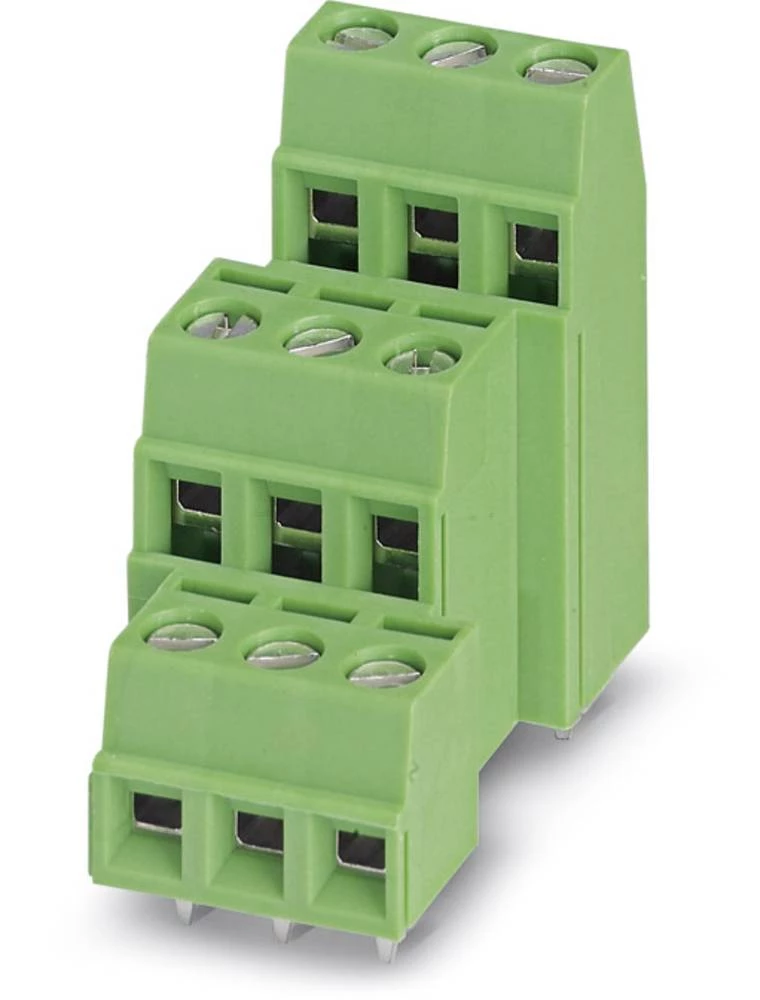 Trokatna stezaljka 1.50 mm broj polova: 9 MK3DSN 1,5/ 3-5,08 Phoenix Contact zelene boje 100 kom. slika