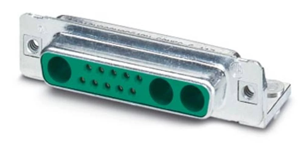 D-SUB letva sa ženskim kontaktima 90 ° broj polova: 13 lemni priključak Phoenix Contact VS-25-BU-DSUB-3P-10S-LH 10 kom. slika