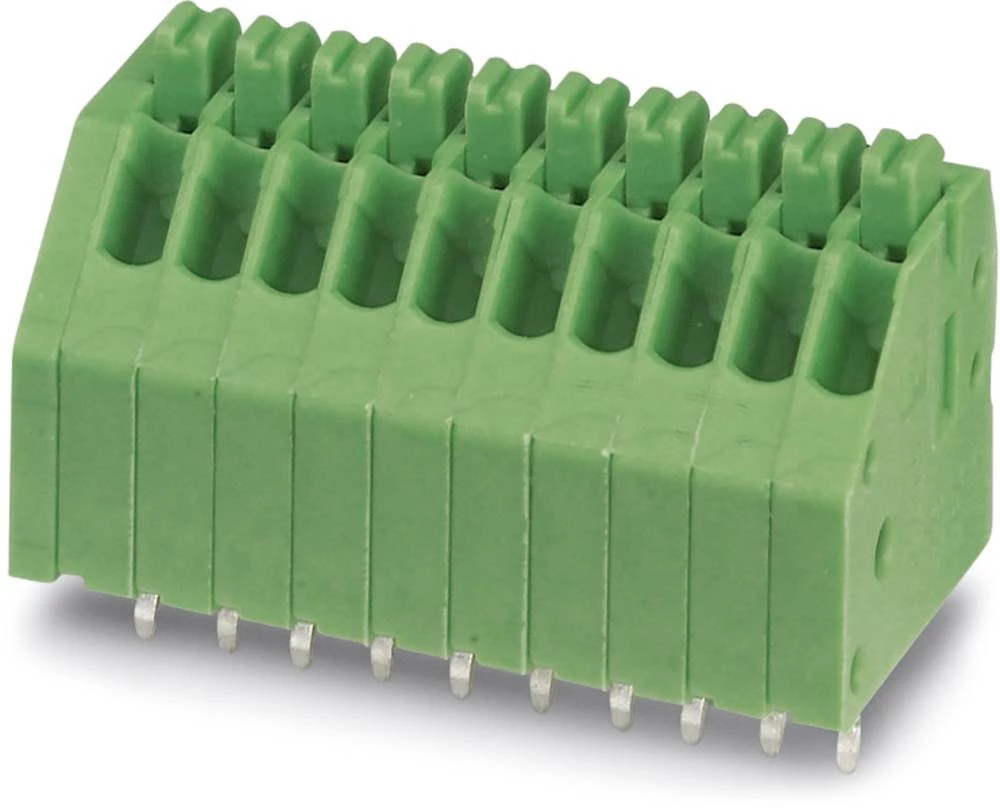 Opružna blok stezaljka 0.50 mm broj polova: 3 PTSA 0,5/ 3-2,5-F Phoenix Contact zelene boje 250 kom. slika