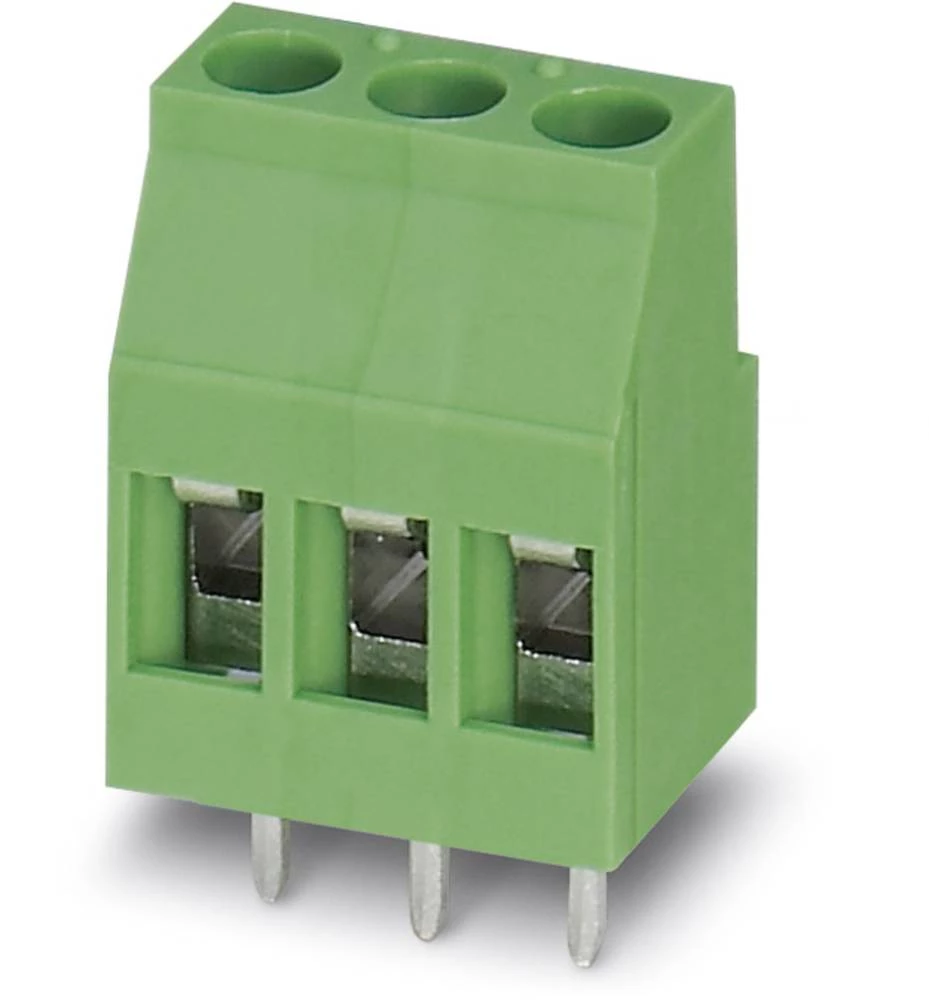 Vijčana blok stezaljka 2.50 mm broj polova: 3 MKDSP 3/ 3 Phoenix Contact zelene boje 50 kom. slika