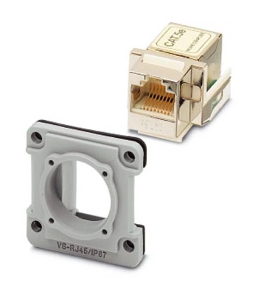 VS-08-A-RJ45/MOD-1-IP67-SET-BU - ugradbeni okvir-Set VS-08-A-RJ45/MOD-1-IP67-SET-BU Phoenix Contact sadržaj: 5 kom. slika