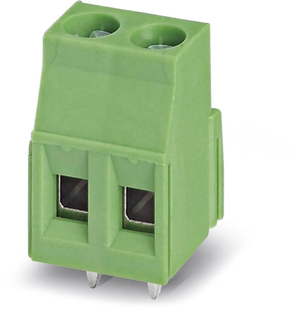 Vijčana blok stezaljka 2.50 mm broj polova: 3 MKDSN 2,5/ 3 Phoenix Contact zelene boje 250 kom. slika
