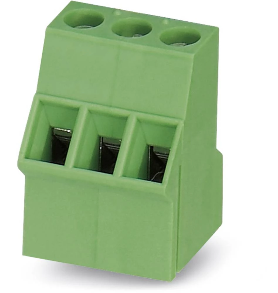Vijčana blok stezaljka 2.50 mm broj polova: 3 SMKDS 2,5/ 3-5,08 Phoenix Contact zelene boje 50 kom. slika