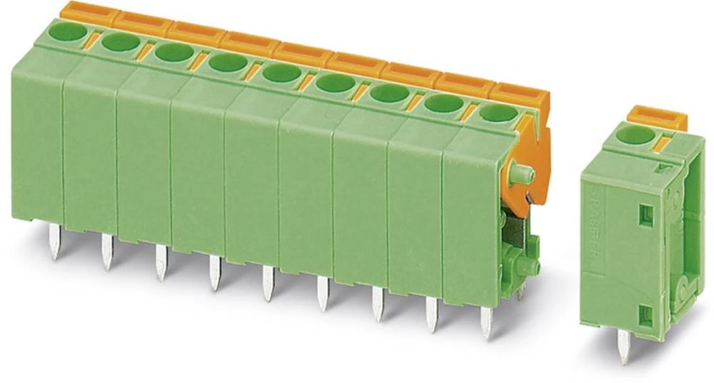 Opružna blok stezaljka 1.50 mm broj polova: 3 FFKDSA1/V1-5,08- 3 Phoenix Contact zelene boje 50 kom. slika