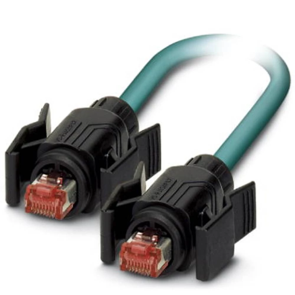 RJ45 prespojni mrežni kabel CAT 6 S/FTP 3 m plave boje Phoenix Contact slika