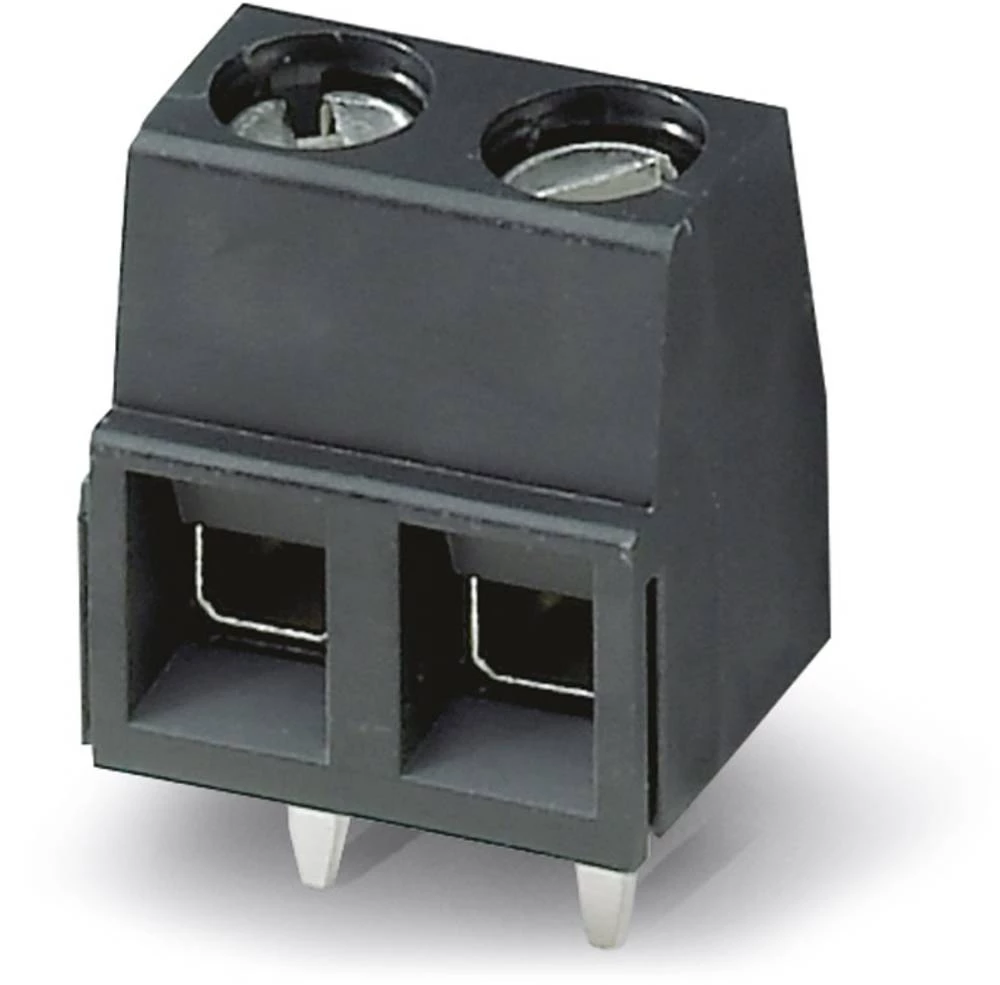 Vijčana blok stezaljka 1.50 mm broj polova: 2 MKDSN 1,5/ 2-5,08 HT BK Phoenix Contact crne boje 50 kom. slika