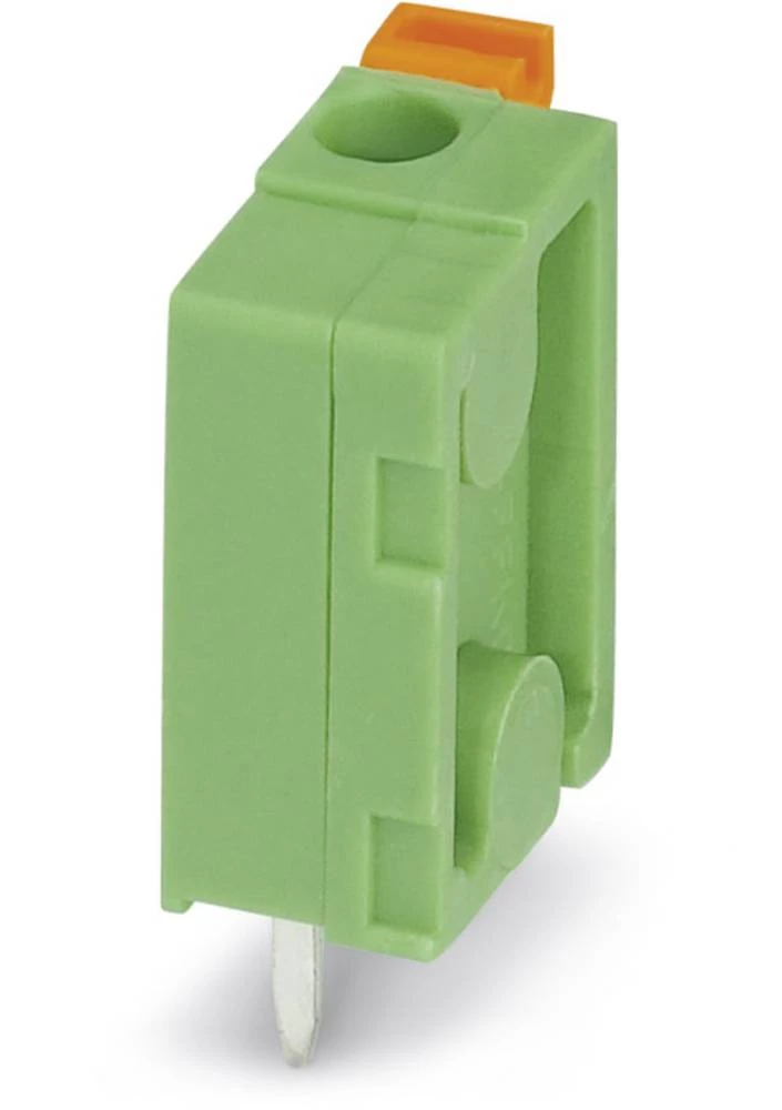 Opružna blok stezaljka 1.00 mm broj polova: 1 FFKDSA1 / V 6,35 Phoenix Contact zelene boje 50 kom. slika