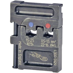 Pressmaster nastavak za krimpanje 0,5 - 1,5/1,5 - 2,5 mm izoliran kabelska stopica crvena/ slika