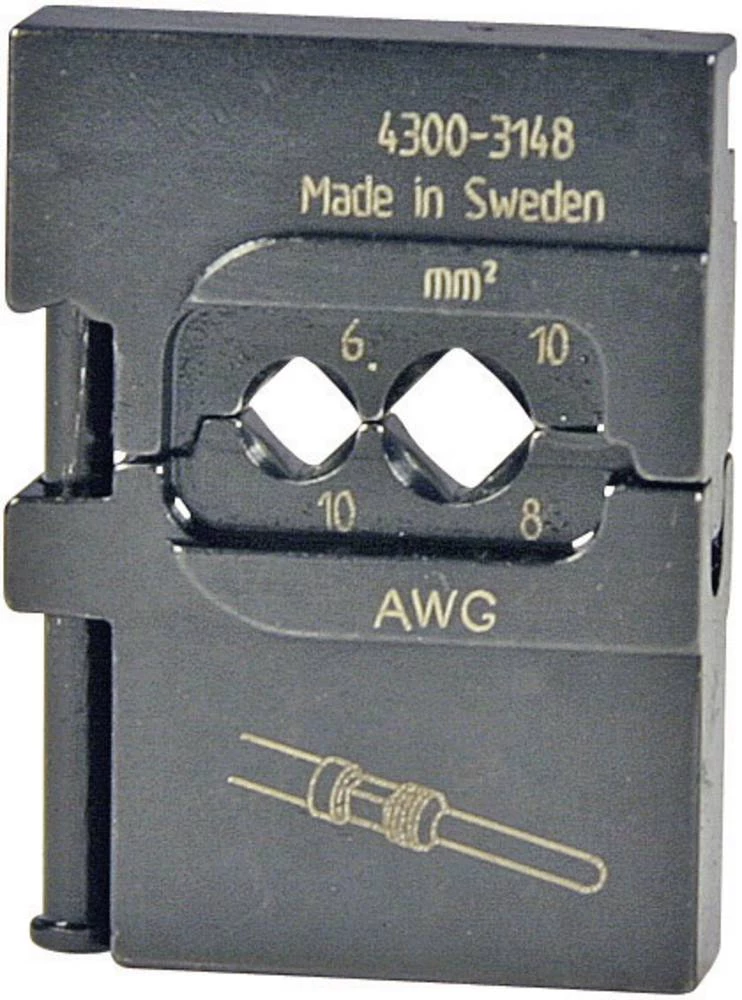 Pressmaster nastavak za krimpanje 6,0/10,0 mm okrenuti kontakti/teški konektori slika