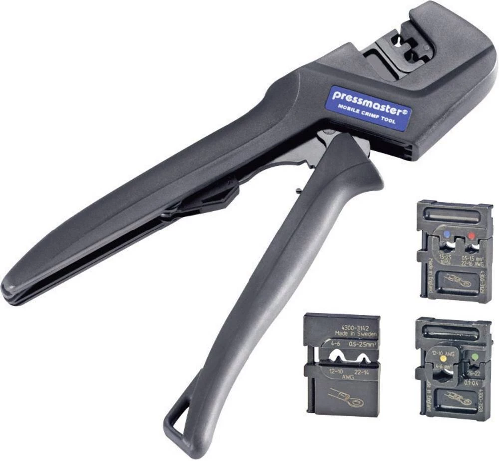 Pressmaster komplet kliješta za krimpanje Elektriker izolirana kabelska stopica 0,1 - 0, slika