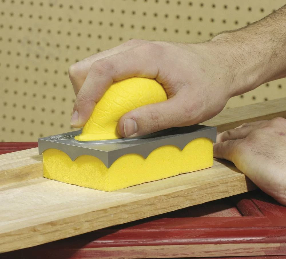 Set brusnih spužvi 6780290 Dronco za drvo, metal, plastiku, fiberglas, lakirane površine, karton i još mnogo toga slika