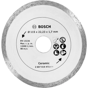 Dijamantna rezna ploča TS 115mm za keramičke pločice 2607019472 Bosch promjer 115 mm 1 kom. slika