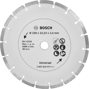 Dijamantna rezna ploča TS 230mm za građevni materijal 2607019477 Bosch 1 kom. slika