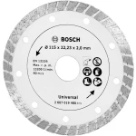 Dijamantna rezna ploča TS Turbo 115mm za građevni materijal 2607019480 Bosch 1 kom.