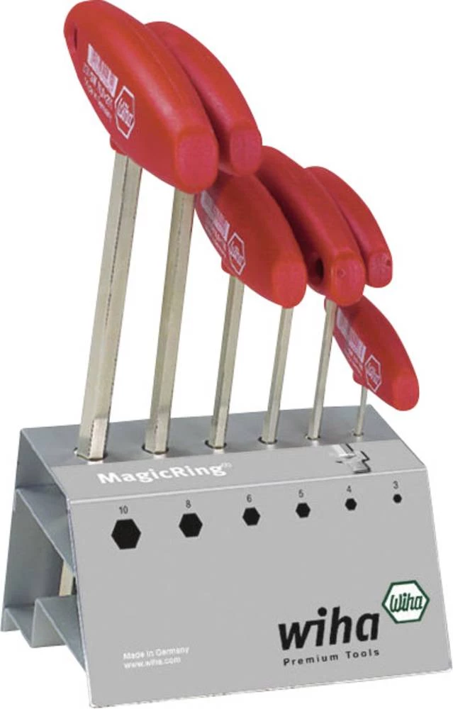 Wiha 22096 komplet odvijača ravni prorez plus-minus, šesterokutni iznutra slika