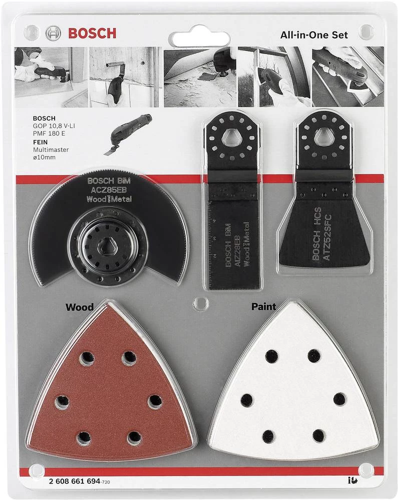 Komplet univerzalnog pribora Bosch 2608661694 1 set slika