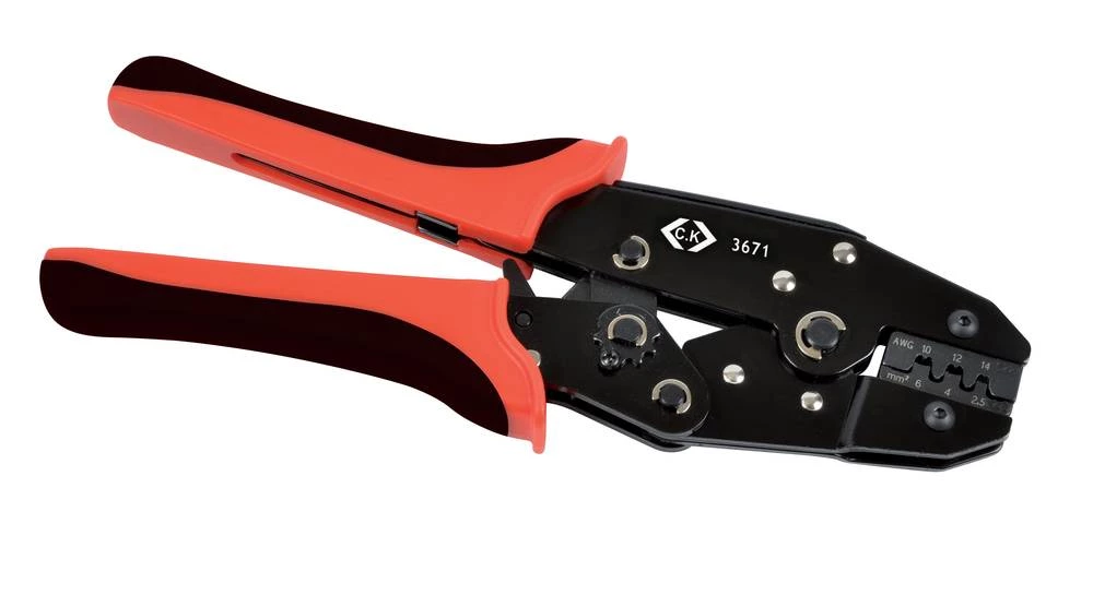 C.K. T3671 kliješta za krimpanje sa zapinjačem za MC3 i MC4konektore slika