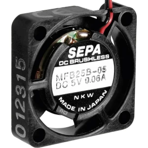 Ventilator SEPA MFB25B12 25X25X6,5 mm 12 V SEPA slika