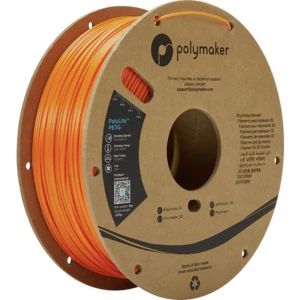 Polymaker PB01022 PolyLite 3D pisač filament PETG otporan na toplinu, visoka vlačna čvrstoća 2.85 mm 1000 g narančasta 1 St. slika