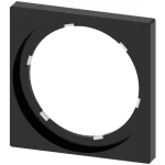 Siemens 3SU1900-0AX10-0AA0 jednostruki okvir kvadratan (Š x V) 29.8 mm x 29.8 mm bez crna 10 St.