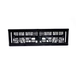 <br>  WAS<br>  W253<br>  2100<br>  nositelj registarske pločice,svjetlo za registarske pločice,(Š x V x D) 584 x 163 x 32 mm
