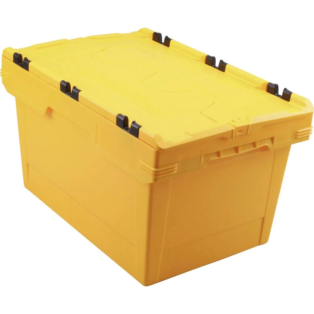 Kutija s poklopcem sa šarkom (Š x V x d) 600 x 349 x 400 mm Žuta Allit ProfiPlus CrocoLid 40/32 456663 1 ST slika