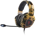 Berserker Gaming ARMY THOR igraće naglavne slušalice sa mikrofonom 3,5 mm priključak, USB sa vrpcom, stereo preko ušiju crna, narančasta, zelena slika