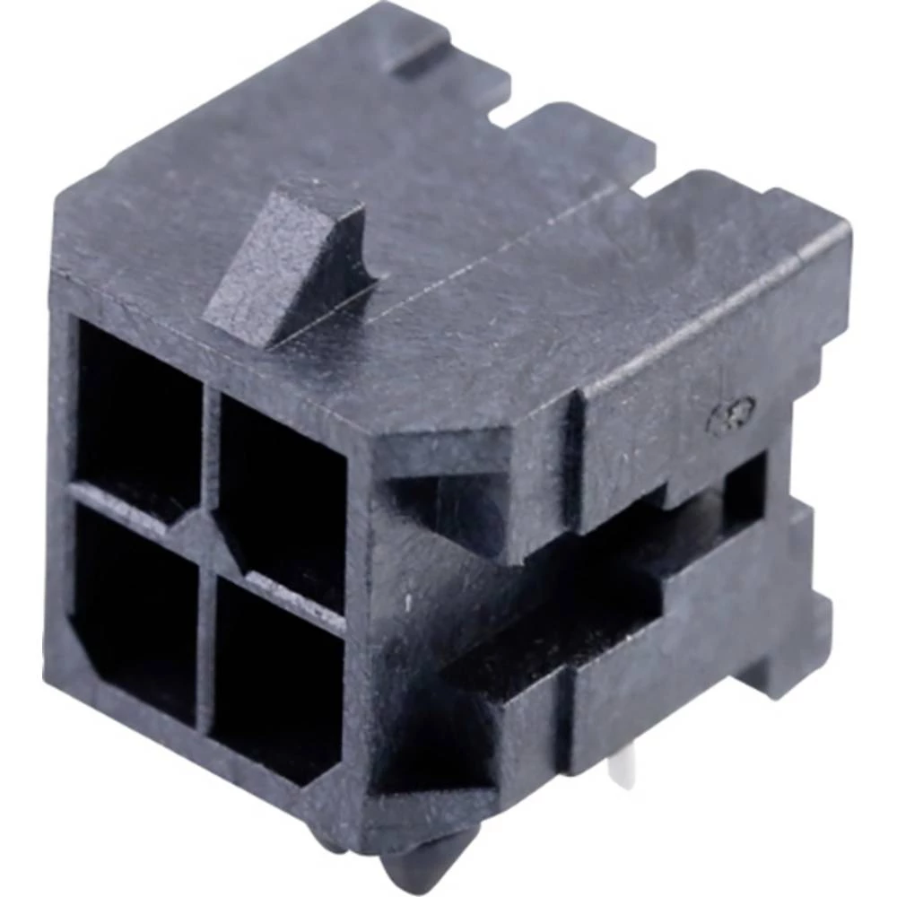 Molex ugradna standardna letva s muškim kontaktima Ukupan broj polova 4 Raster: 3 mm 430450402 1 St. Tray slika