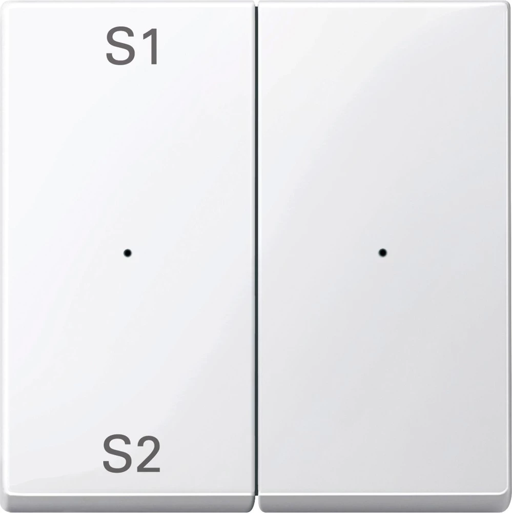 Ozibna tipka IP20 Polarno bijela Merten MEG5226-0319 slika