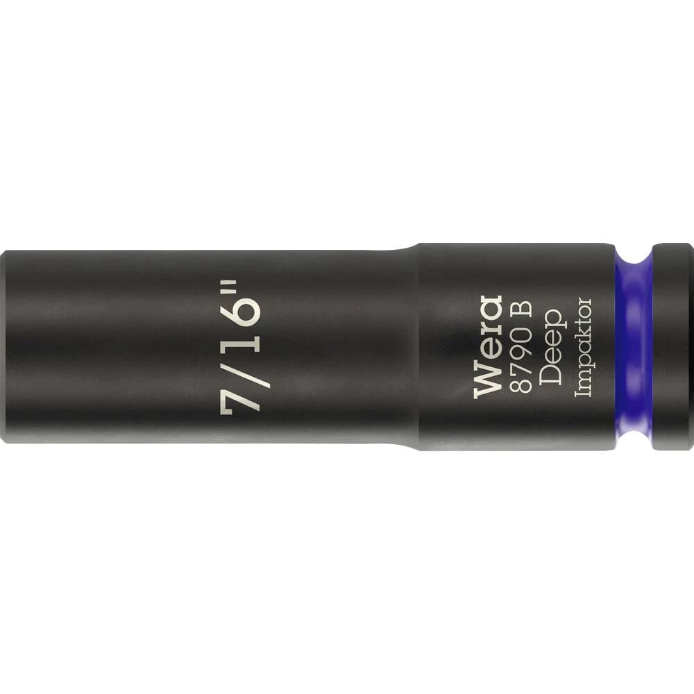 Wera 8790 B Impaktor Deep 05005567001 vanjski šesterokutni nastavak za nasadni ključ 7/16" slika