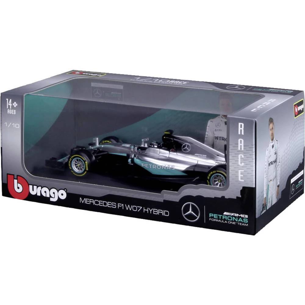 1:18 Model automobila Bburago F1 AMG Petronas W07 #44 Lewis Hamilton slika