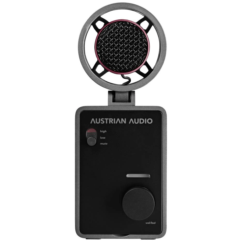 Austrian Audio MiCreator Studio Microphone stojeći studijski mikrofon Način prijenosa:žičani postolje USB-C® žičani crna slika