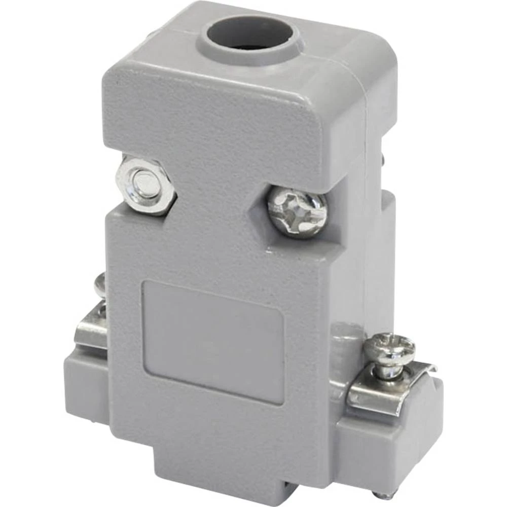 D-SUB kućište Broj polova: 9 Umjetna masa ojačana staklenim vlaknima, otporna na udare 180 ° Siva econ connect 50 ST slika