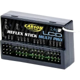 14-kanalni prijamnik Carson Modellsport Reflex Stick Multi Pro LCD 2,4 GHz