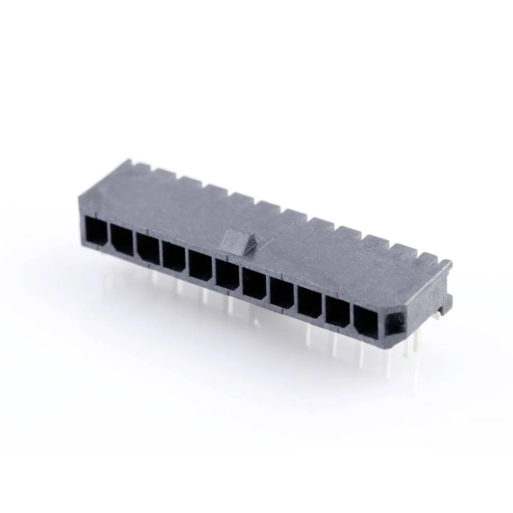 Molex ugradna standardna letva s muškim kontaktima Ukupan broj polova 11 Raster: 3.00 mm 436501103 1 St. Tray slika