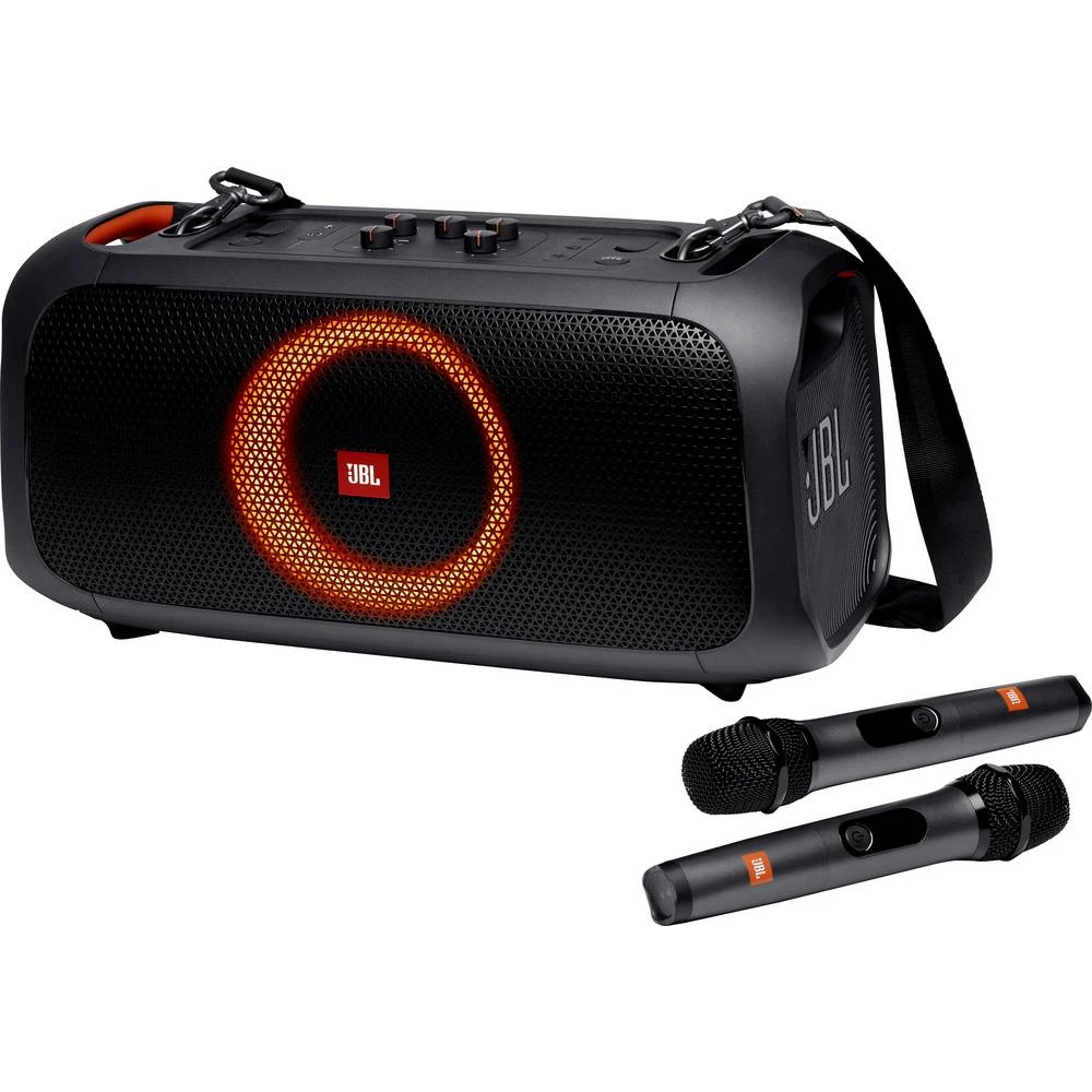 Bluetooth zvučnik JBL Partybox on the Go USB, zaštićen protiv prskajuće vode crna slika